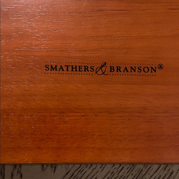 Smathers & Branson Needlepoint Valet Tray with Lighthouse Design - Picture 4 of 5